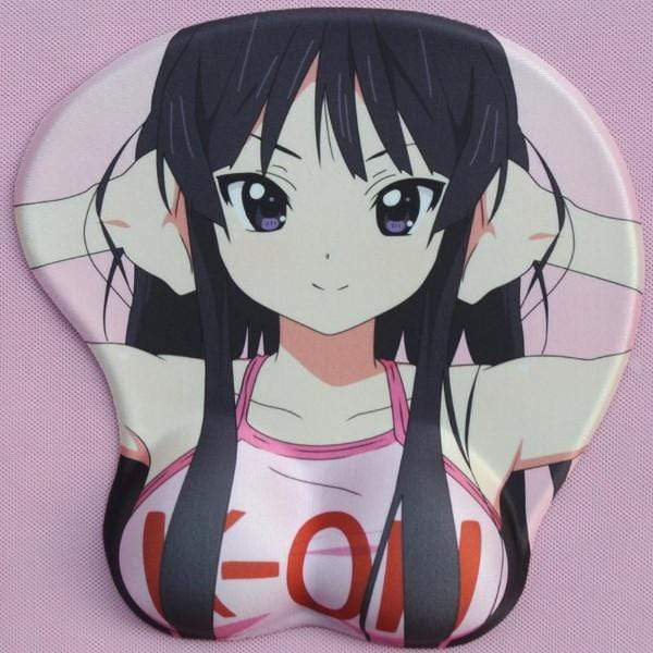 3D Anime Mouse Pad - K-On - Mio Akiyama - 3 Models APH0705 A1 Official Anime Mouse Pads Merch