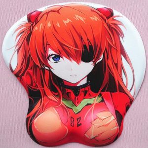 3D Anime Mouse Pad - Evangelion - Asuka Langley APH0705 Default Title Official Anime Mouse Pads Merch