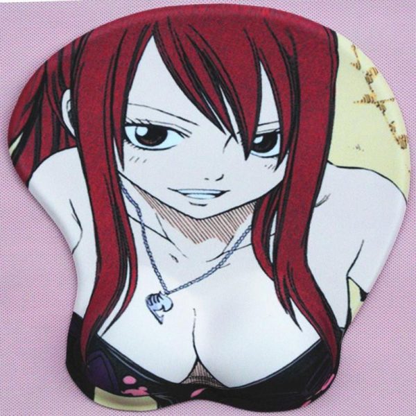 3D Anime Mouse Pad - Fairy Tail - Erza·Scarlet APH0705 Default Title Official Anime Mouse Pads Merch
