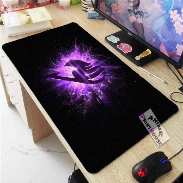 Fairy Tail Logo Mouse Pad, Oversize Anime Mouse Pad APH0705 70x30CM / As Shown Official Anime Mouse Pads Merch