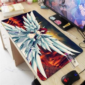 Fairy Tail Mouse Pad Erza Scarlet Heaven's Wheel Armor APH0705 70x30CM / As Shown Official Anime Mouse Pads Merch