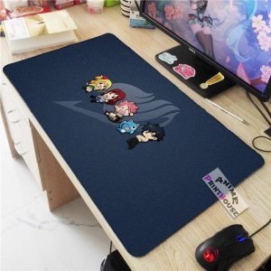 Fairy Tail Mouse Pad with Chibi Characters APH0705 70x30CM / As Shown Official Anime Mouse Pads Merch