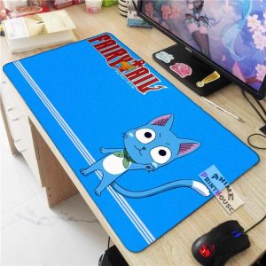 Fairy Tail Mouse Pad with Happy! APH0705 70x30CM / As Shown Official Anime Mouse Pads Merch