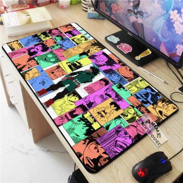 My Hero Academia Mouse Pad Collage Mode APH0705 70x30CM / As Shown Official Anime Mouse Pads Merch
