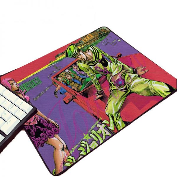 Hot Animation Product Pc Computer Gaming Mousepad JoJo s Bizarre Adventure Pattern Printed Mouse Pad For 2 - Anime Mousepads