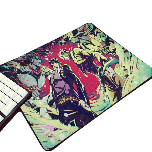 Hot Animation Product Pc Computer Gaming Mousepad JoJo s Bizarre Adventure Pattern Printed Mouse Pad For - Anime Mousepads