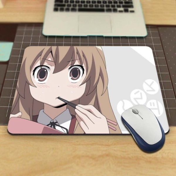 MaiYaCa taiga aisaka eating in toradora New Arrivals Mouse Pad Computer aming Mouse Pads 18x22cm 20x25cm 1.jpg 640x640 1 - Anime Mousepads