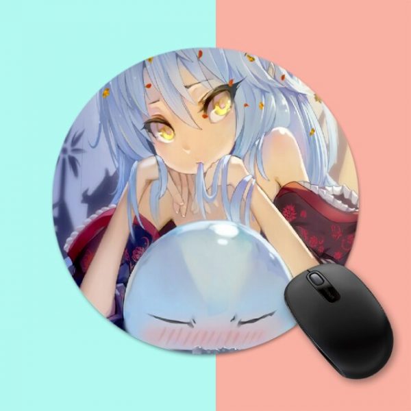 Tensei Shitara Slime Datta Ken Round Mouse Mat Gaming Mouse Pad For PC Laptop Notebook 20x20cm 7.jpg 640x640 7 - Anime Mousepads