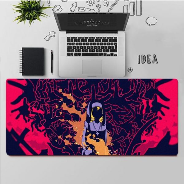 YNDFCNB Top Quality Fire Force Rubber Mouse Durable Desktop Mousepad Free Shipping Large Mouse Pad Keyboards 3.jpg 640x640 3 - Anime Mousepads