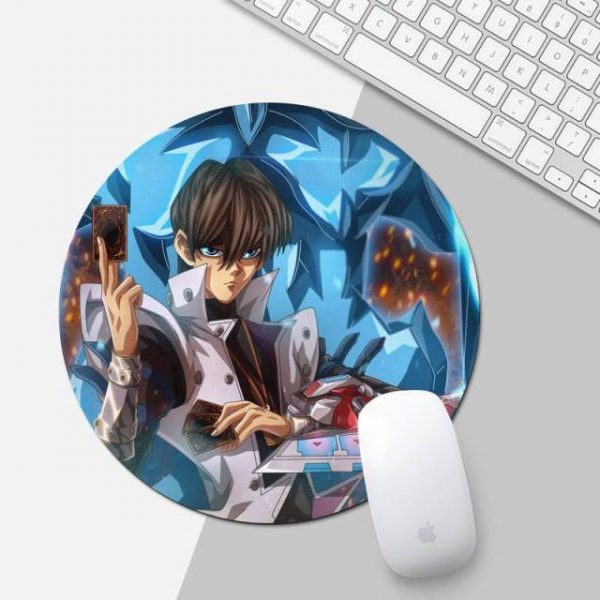 Yu Gi Oh Duel Monsters Computer Mousepad Desk Table Protect Game Office Work Round Mouse Mat 14.jpg 640x640 14 - Anime Mousepads