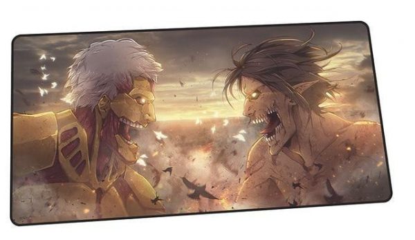 Titans: Armored v. Attack design 4 / Size 600x300x2mm Official Anime Mousepads Merch
