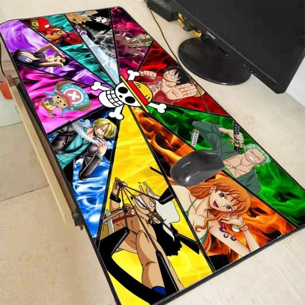 The Strawhat Crew 250X290X2MM Official Anime Mousepads Merch