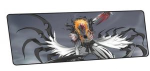 Ichigo's Hollowfication design 7 / Size 600x300x2mm Official Anime Mousepads Merch