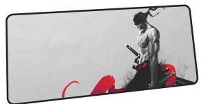 Abstract Zoro mousepad 4 / Size 600x300x2mm Official Anime Mousepads Merch