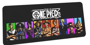 Full Strawhat Crew mousepad 6 / Size 600x300x2mm Official Anime Mousepads Merch