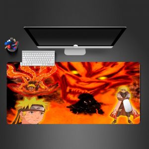 Naruto Meets His Father 250x290x2mm Official Anime Mousepads Merch
