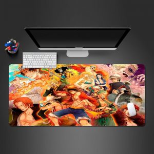 Vibrant One Piece Collage 250x290x2mm Official Anime Mousepads Merch