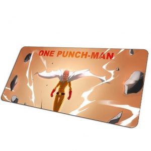 Red Eyes Saitama pad 4 / Size 700x300x3mm Official Anime Mousepads Merch