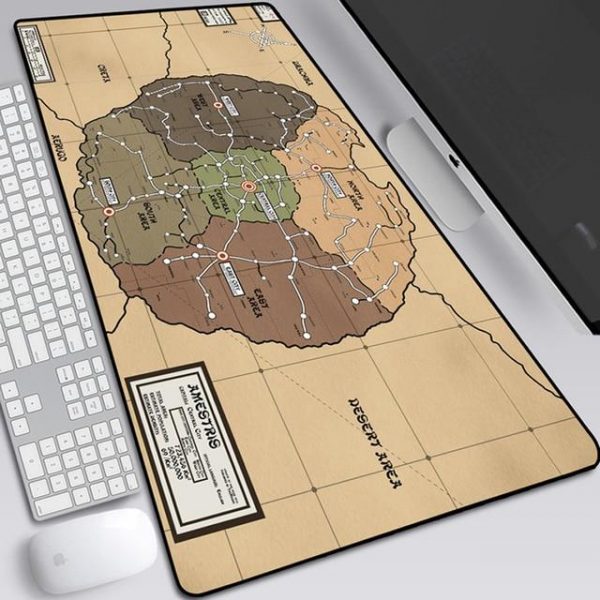 Map of Full-Metal Alchemist Style 18 / 30x25x0.3cm Official Anime Mousepads Merch