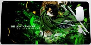 Light of Glory Levi Style 18 / 30x25x0.3cm Official Anime Mousepads Merch