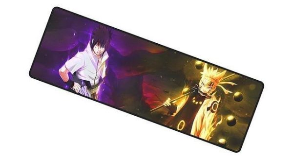 Sage of Six Paths Sasuke & Naruto mousemat 7 / Size 700x300x2mm Official Anime Mousepads Merch