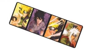 Konoha's Yondaime, Sasuke, Naruto and Ero - Sennin mousemat 8 / Size 700x300x2mm Official Anime Mousepads Merch