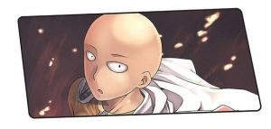 Did You See A Naked Man Run By Saitama design 8 / Size 600x300x2mm Official Anime Mousepads Merch