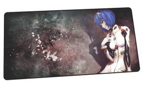 Lonely Rei Ayanami design 5 / Size 800x400x2mm Official Anime Mousepads Merch