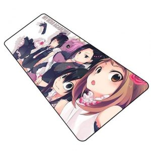 Class 1-A Girls in Fancy Clothes pad 6 / Size 600x300x2mm Official Anime Mousepads Merch