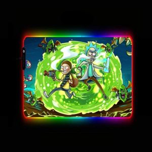 Cartoon Designs - Monster Hunt - RGB Mouse Pad 350x250x3mm Official Anime Mousepad Merch