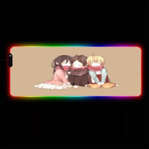 Attack on Titan - Kids - RGB Mouse Pad 350x250x3mm Official Anime Mousepad Merch