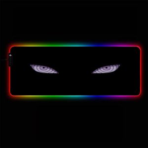 Naruto - Eyes 02 - RGB Mouse Pad 350x250x3mm Official Anime Mousepad Merch