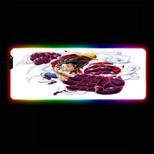 One Piece - Monkey D. Luffy - RGB Mouse Pad 350x250x3mm Official Anime Mousepad Merch