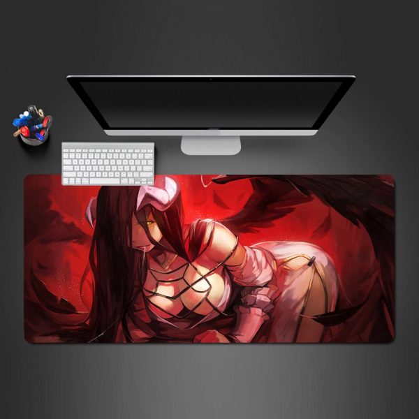 Overlord - Albedo Red - Mouse Pad 350x250x2mm Official Anime Mousepad Merch