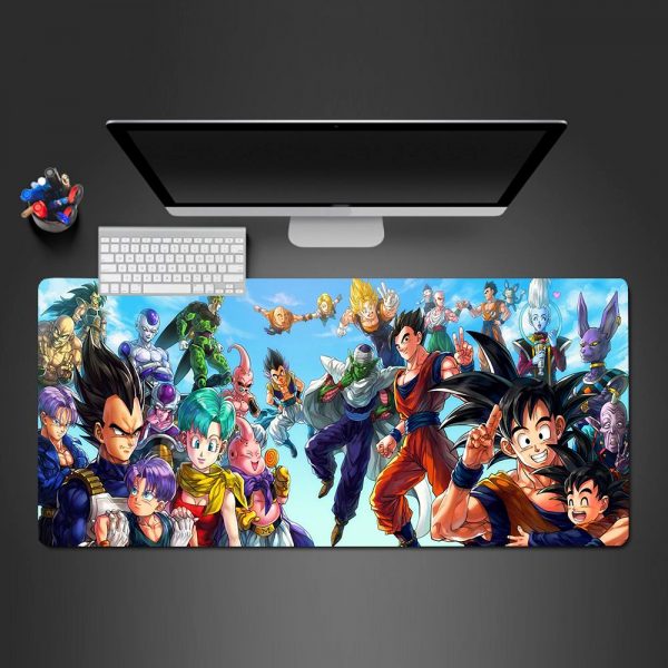 Dragon Ball - Friends & Foes - Mouse Pad 350x250x2mm Official Anime Mousepad Merch