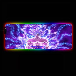 Dragon Ball - Goku Ultra Instinct Aura - RGB Mouse Pad 350x250x3mm Official Anime Mousepad Merch