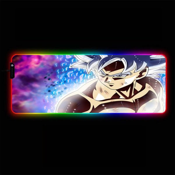 Dragon Ball - UI Goku - RGB Mouse Pad 350x250x3mm Official Anime Mousepad Merch