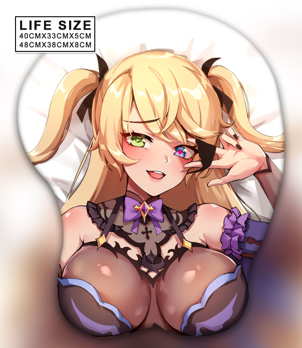 fischl life size oppai mousepad 5416 - Anime Mousepads
