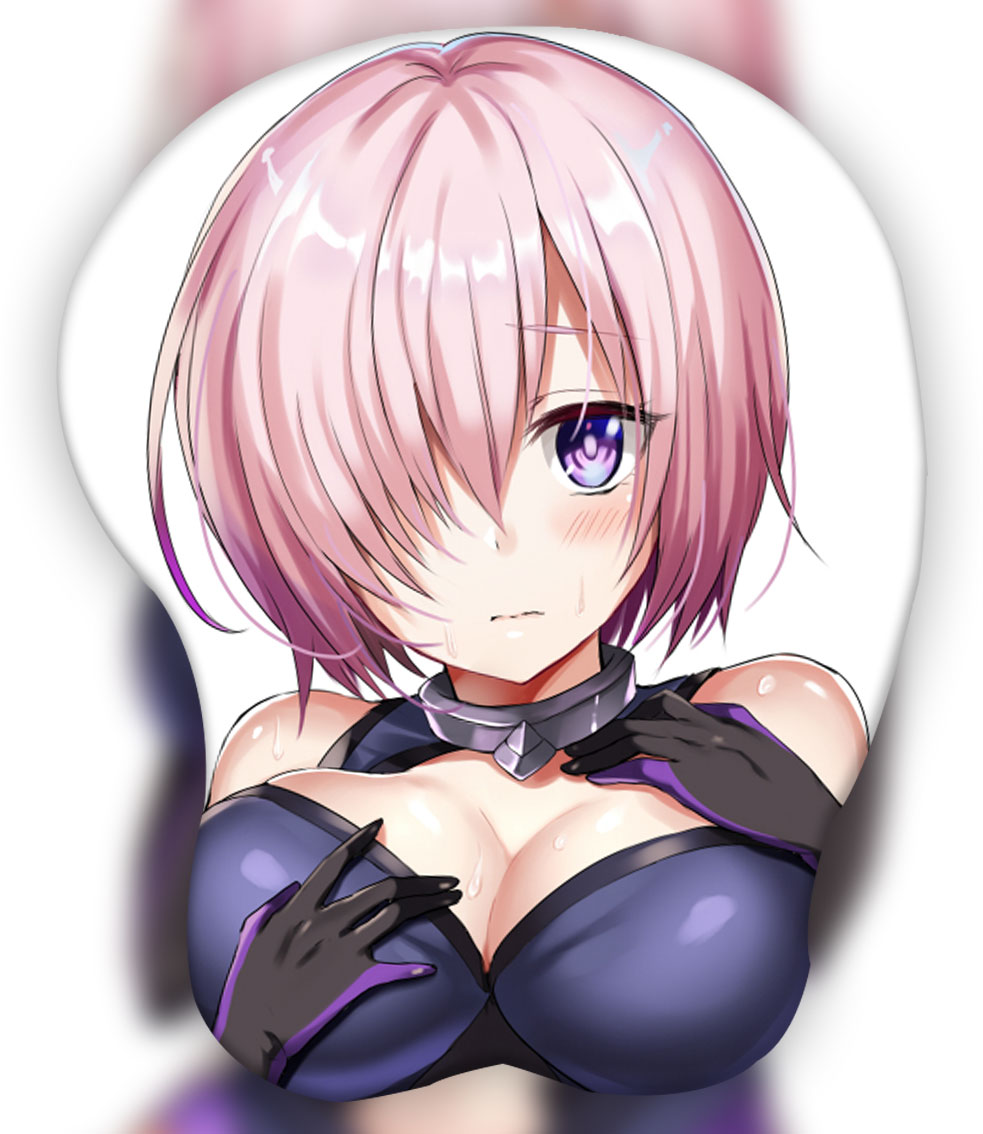 mash kyrielight 3d oppai mouse pad ver2 6200 - Anime Mousepads
