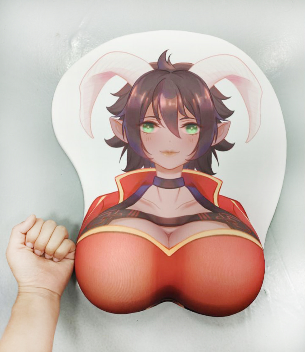 mercy life size oppai mousepad ver1 1974 - Anime Mousepads