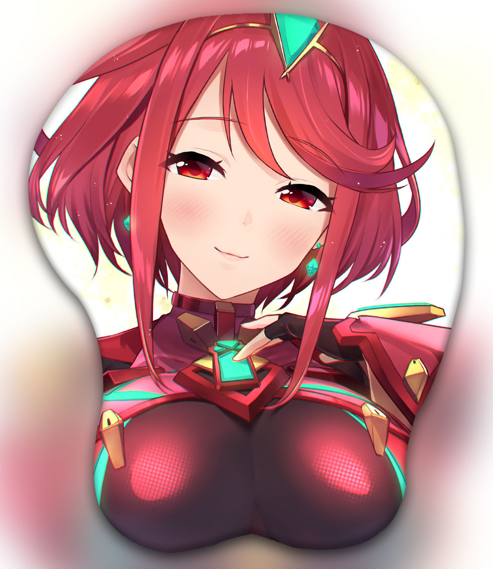 pyra 3d oppai mouse pad ver2 3076 - Anime Mousepads