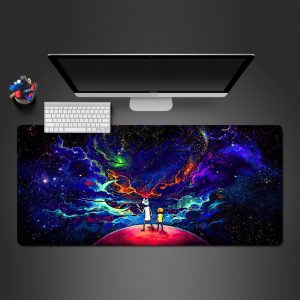 Cartoon Space Gamer Mouse Pad Large Computer Desk Mat XXL PC Gaming Mousepad 350x250x2mm Official Anime Mousepad Merch