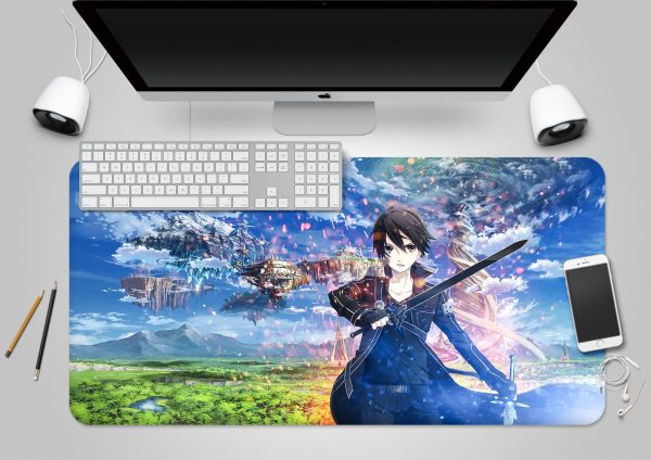 3D Sword Art Online 4113 Anime Desk Mat YYA1215