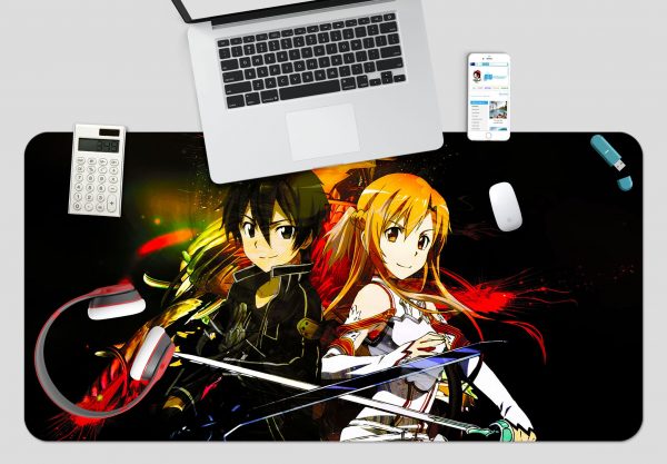 3D Sword Art Online 4117 Anime Desk Mat YYA1215