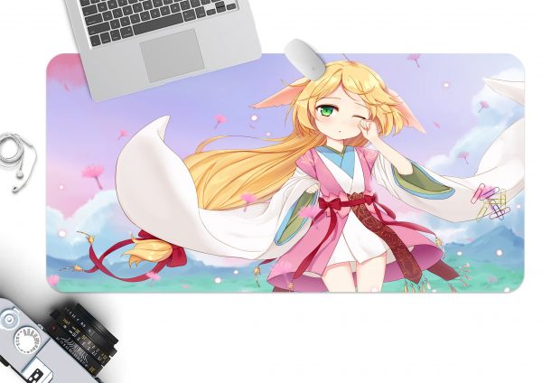 3D Fox Spirit Matchmaker 3642 Anime Desk Mat YYA1215